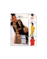 McCall's 8844 Daphne Maxwell Reid Vest in Two Lengths, Tunic, Pants and Sash, Uncut, Factory Folded Sewing Pattern Size 14-18