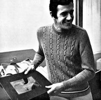 Patons 897 - 60s Knitting Patterns for Men's Jumpers/Sweaters, Cardigan, Shirt Instant Download PDF 20 pages