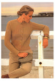 Patons 634 - Seven Knitting Patterns for Women's Jumpers, Jackets, Sweater Dress, Vest, Cardigan Instant Download PDF 20 pages