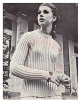 Sirdar 9914 Six 60s Knitting Patterns for Women Men Instant Download PDF 16 pages