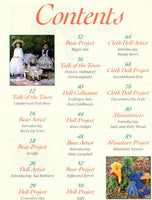 Dolls, Bears and Collectables Vol. 5 No. 3 1998 Bear and Doll Projects With Patterns