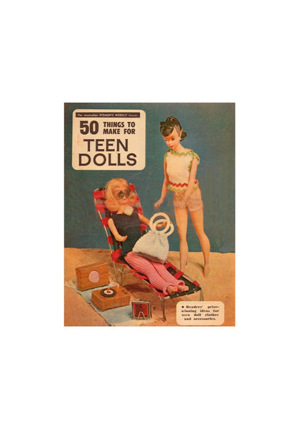 Things to Make for Teen Dolls, Instant Download PDF 16 pages