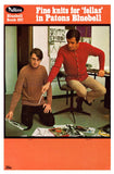 Patons 897 - 60s Knitting Patterns for Men's Jumpers/Sweaters, Cardigan, Shirt Instant Download PDF 20 pages