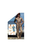 Simplicity 6031 Sleeveless or Long Sleeve Jumpsuit in Two Lengths and Dress, Uncut, Factory Folded, Sewing Pattern Size 12