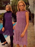 Villawool B211 Crochet Book No. 6 - 70s Crochet Patterns For Women Instant Download PDF 20 pages