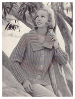 Patons 638 - 60s Knitting Patterns for Cardigans, Suit, Sweaters/Jumpers, Coat for Women Instant Download PDF 24 pages