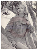 Patons 638 - 60s Knitting Patterns for Cardigans, Suit, Sweaters/Jumpers, Coat for Women Instant Download PDF 24 pages