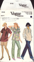 Vogue 8143 Sewing Pattern Maternity, Top Pants, Size 10, Cut, Complete