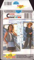 Burda 3738 Sewing Pattern Shirt, Bermudas, Pants, Size 8-18 Uncut Factory Folded