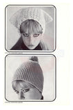 Patons 838 Hats and Caps for Ladies - Vintage 60s Hat and Cap Patterns Instant Download PDF 20 pages