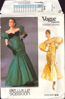 Vogue 1819 Sewing Pattern Dress Size 14 Cut, Complete