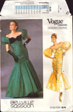 Vogue 1819 Sewing Pattern Dress Size 14 Cut, Complete
