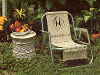 Macrame online lawn chairs