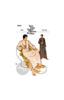 70s Men's Round Neck or Mandarin Collar, Front Zipper Caftan, Various Sizes, Vogue 8669 Vintage Sewing Pattern Reproduction