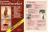 The Australian Woodworker (5 issues) & The Australian Home Woodworker (1 issue)