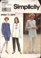 Simplicity 9886 Separates: Jacket, Pants, Skirt, Sewing Pattern, Size 6-12