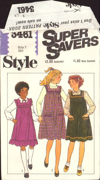 Style 2625 Sewing Pattern, Size 8, Cut, Complete