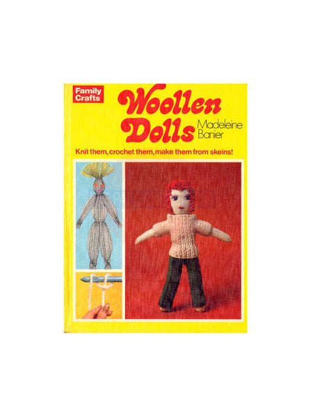 Woollen Dolls - Knit Them, Crochet Them, Make Them From Skeins, Instant Download PDF 96 pages