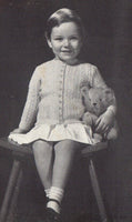 Patons 437 - Ten 50s Knitting Patterns for 2-5 Year Olds Instant Download PDF 20 pages