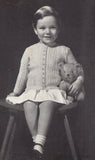 Patons 437 - Ten 50s Knitting Patterns for 2-5 Year Olds Instant Download PDF 20 pages