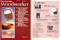 The Australian Woodworker (5 issues) & The Australian Home Woodworker (1 issue)