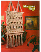 Vintage 70s Macramé East - 14 Unique Designs For Your Home & Garden Instant Download PDF 32 pages