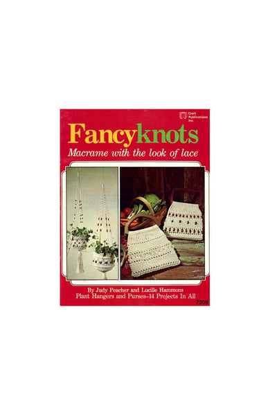 Fancy Knots - Macrame with the Look of Lace Instant Download PDF 24 pages