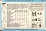Simplicity 8887 Sewing Pattern Top Pants Shorts Jacket Size 10-12-14 or 12-14, Partially Cut, Complete