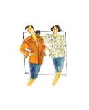 Justknits 9679 Casual Jackets with Sleeve, Collar or Neckline Variations, Uncut, Factory Folded, Master Sewing Pattern Multi Plus Size 8-22