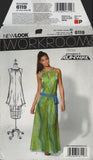 New Look 6119 Project Runway: Sundress in Two Lengths with Keyhole Neckline, Uncut, Factory Folded, Sewing Pattern Multi Size 4-16
