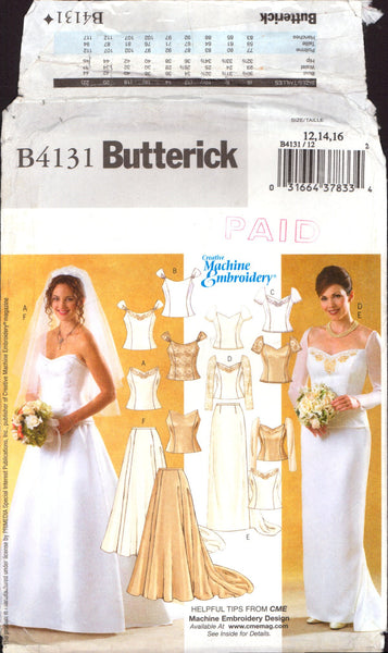 Butterick 4131 Special Occasion, Bridesmaid, Bridal, Wedding Tops and – Patterns Central