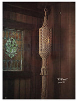 Spanish Lace - Macramé with a Spanish influence - 19 Macrame Projects Instant Download PDF 32 pages