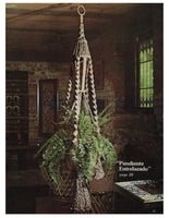 Spanish Lace - Macramé with a Spanish influence - 19 Macrame Projects Instant Download PDF 32 pages