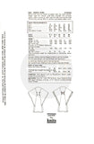 70s Batwing Sleeve Wrap Caftan, Bust 32.5" (83 cm), 34" (87 cm), 36" (92 cm) or 38" (97 cm), Vogue 8551 Sewing Pattern Reproduction