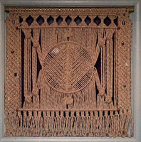 Macrame Makes a Window - 9 Window Treatment and Divider Screen Designs Instant Download PDF 24 pages