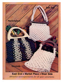 Macrame Purses All Around the Town - 14 Macrame Handbag Patterns Instant Download PDF 24 pages
