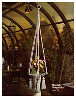 Spanish Lace - Macramé with a Spanish influence - 19 Macrame Projects Instant Download PDF 32 pages