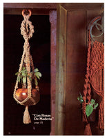 Spanish Lace - Macramé with a Spanish influence - 19 Macrame Projects Instant Download PDF 32 pages