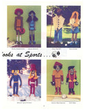 Vintage 70s The Second String - Macrame Sports Figures Instant Download PDF 40 pages