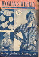 Your Choice of Vintage 10 Woman's Weekly Magazines from 1951 - Use drop down list to select the edition you want