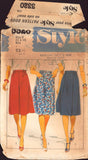 Style 3320 Set of Skirts, Sewing Pattern, Size 12-14, PARTIALLY CUT, COMPLETE