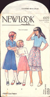 New Look 6123 Girls' Skirts, Sewing Pattern, Size 5/6 yrs, PARTIALLY CUT, COMPLETE