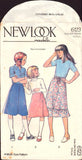 New Look 6123 Girls' Skirts, Sewing Pattern, Size 5/6 yrs, PARTIALLY CUT, COMPLETE