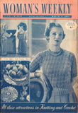 Your Choice of Vintage 10 Woman's Weekly Magazines from 1951 - Use drop down list to select the edition you want