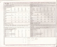 McCall's 9189 Sewing Pattern Girls' Shirt, Pants, Shorts, Skort and Hat, Size 10-12-14, Uncut Factory Folded