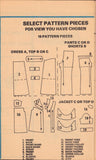 McCall's 5545 Maternity Dress or Tops, Jacket and Pants or Shorts, Size 14, Cut, Incomplete