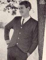 Patons 680 - 60s Knitting Patterns for Men's Sweaters/Jumpers and Cardigans Instant Download PDF 24 pages