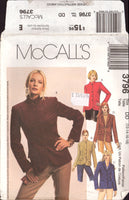 McCall's 3796 Lined, Front Button Jacket with Collar Variations, Uncut, Factory Folded Sewing Pattern Size 12-18
