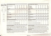New Look 6654 Single Breasted Jacket and Skirt in Two Lengths, Uncut, Factory Folded Sewing Pattern Multi Size 8-18