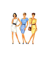 New Look 6673 Shift Dress with Sleeve Variations, Uncut, Factory Folded, Sewing Pattern Multi Size 6-16